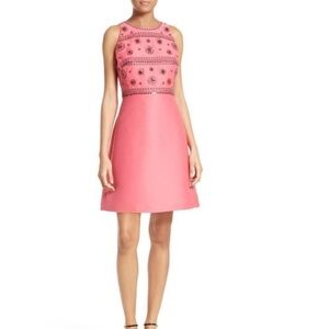 KATE SPADE Pink Dress Spice Things Up Pink Tile, Size 4